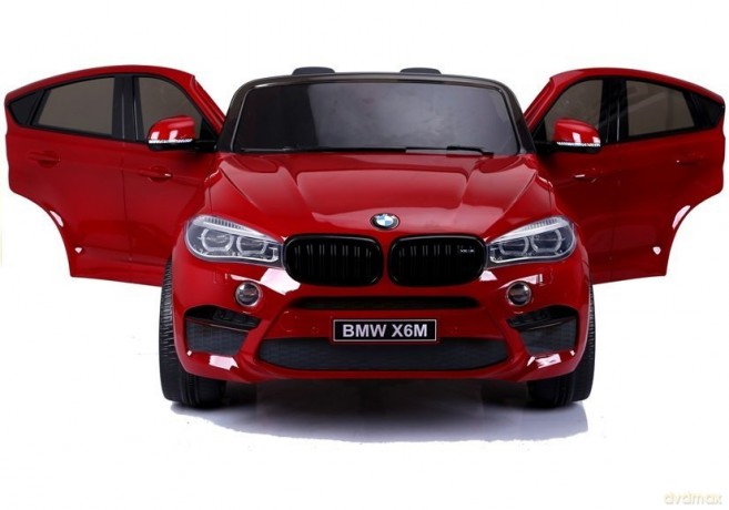 Auto Na Akumulator Nowe BMW X6M SUV Światła LED MP3 Czerowne Lakierowane
