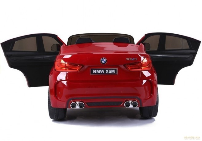 Auto Na Akumulator Nowe BMW X6M SUV Światła LED MP3 Czerowne Lakierowane
