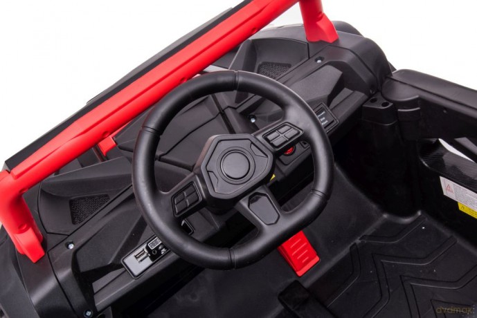 Auto Na Akumulator YSA036 Czerwone 4x4