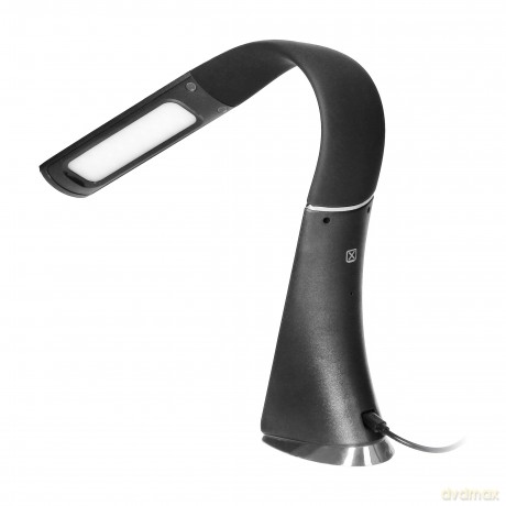 DOLOMIT LED 5W, lampka biurkowa z budzikiem, 300lm, 4000K, czarna