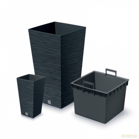 Doniczka FURU SQUARE DFSH265 - antracytowy