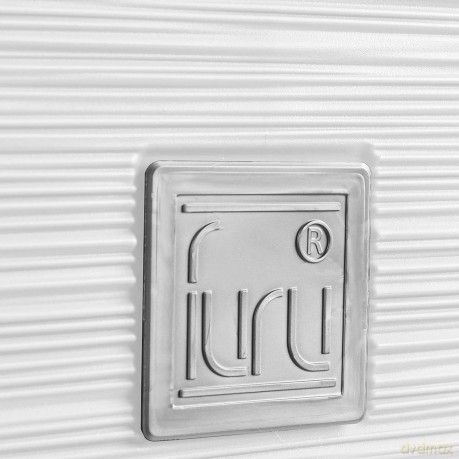Doniczka FURU SQUARE LOW DFS240 - biały