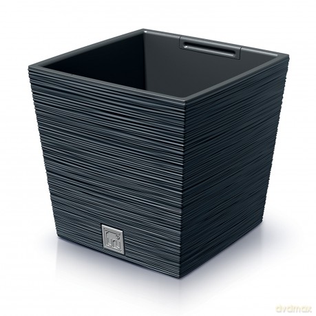 Doniczka FURU SQUARE LOW DFS300 - antracytowy