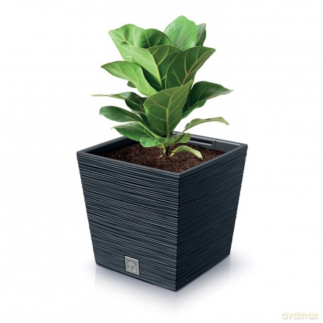 Doniczka FURU SQUARE LOW DFS300 - antracytowy