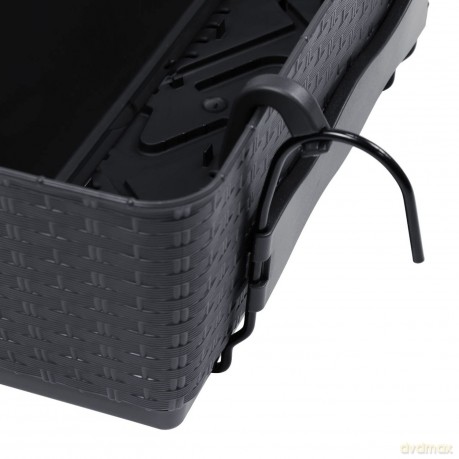 Doniczka rattanowa z hakami Ratolla DRL500PW antracyt