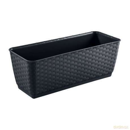 Doniczka rattanowa z hakami Ratolla DRL500PW umbra