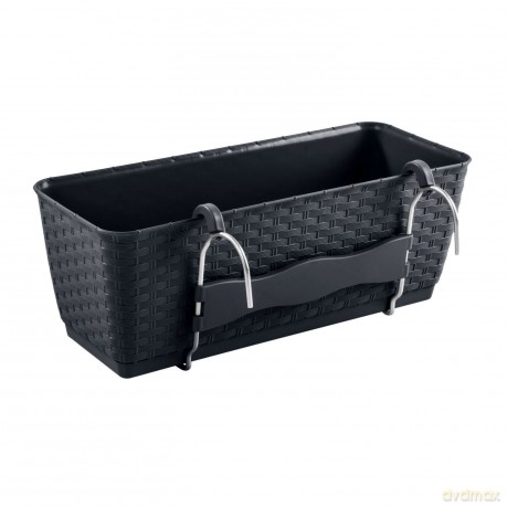Doniczka rattanowa z hakami Ratolla DRL500PW umbra