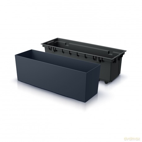 Doniczka Urbi Case DUC600 antracytowa
