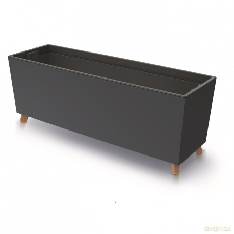 Doniczka URBI CASE DUC800N - antracytowy