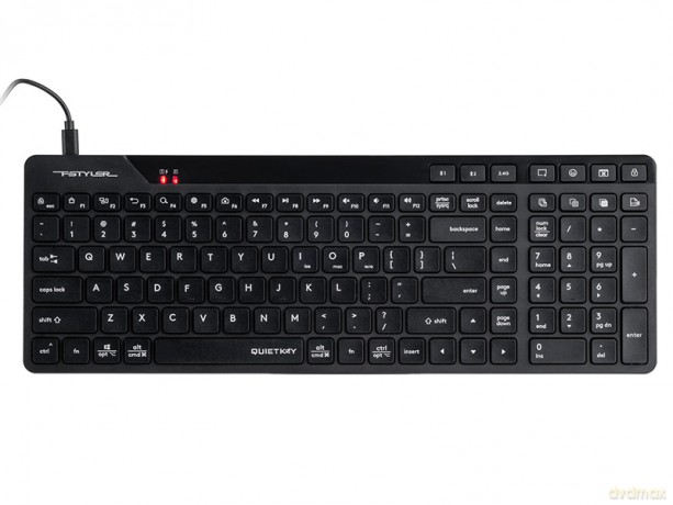 Klawiatura A4TECH FSTYLER FBK27CAS Black 2.4GHz+BT (Silent)