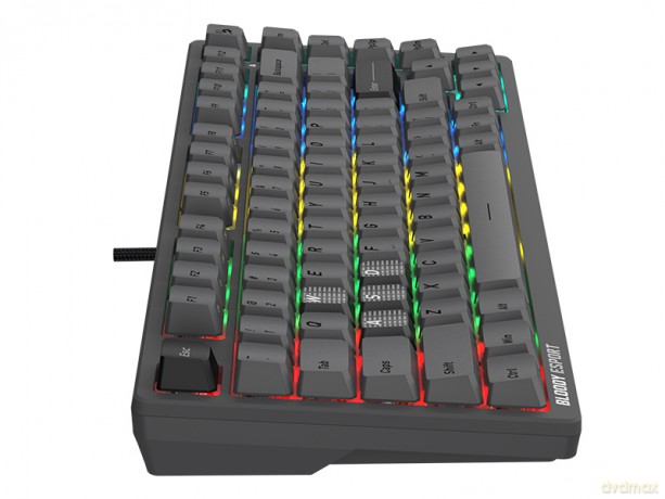 Klawiatura magnetyczna A4TECH BLOODY MS76 USB Magnetic Iron Grey