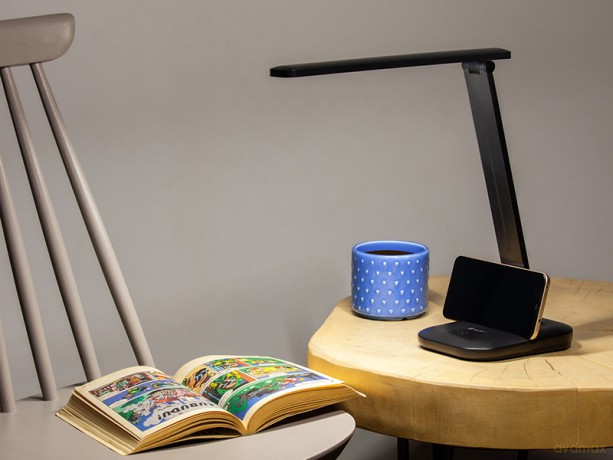 Lampka biurkowa LED TRACER Negra