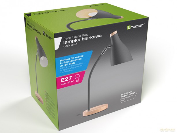 Lampka biurkowa Tracer Scandi Grey