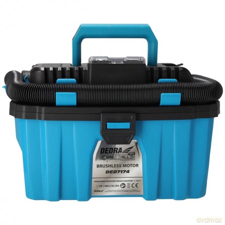 Odkurzacz walizkowy bezszczotkowy 18v,10l, 15kpa