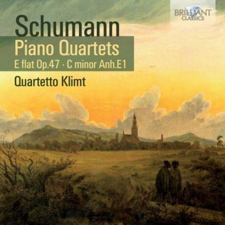 Quartetto Klimt: Schumann: Piano Quartets E Flat Op. 47, C Minor Op. Anh. E1. [CD]