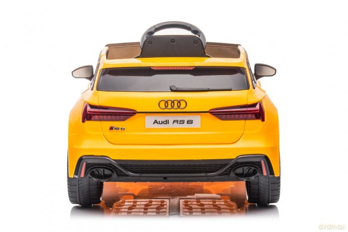Pojazd na Akumulator Audi RS6 BRD-2118 Żółty