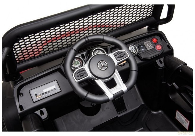 Pojazd na Akumulator Mercedes Unimog S Czarny