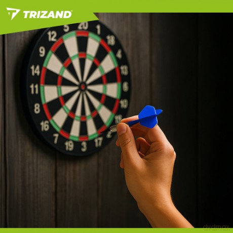Rzutki dart zestaw 12szt + groty Trizand 26100