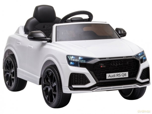 Samochód na akumulator Audi RS Q8 Światła LED MP3 Pilot Biały