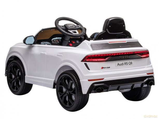 Samochód na akumulator Audi RS Q8 Światła LED MP3 Pilot Biały