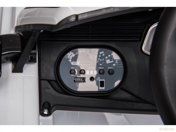Samochód na akumulator Audi RS Q8 Światła LED MP3 Pilot Biały