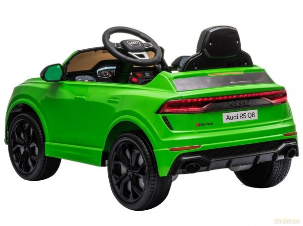Samochód na akumulator Audi RS Q8 Światła LED MP3 Pilot Zielony