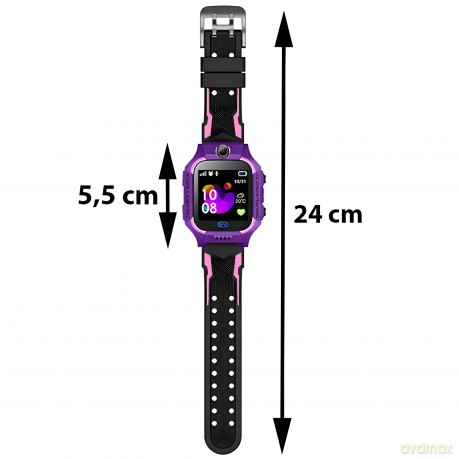 Smartwatch dla dzieci zegarek lokalizacja gps przycisk sos karta sim kamera