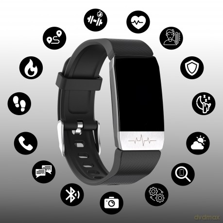 Smartwatch smartband zegarek sportowy pl aplikacja powiadomienia sport sen