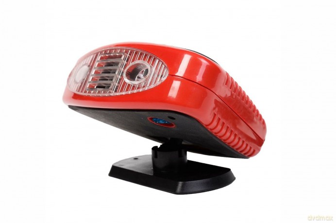Termowentylator dmuchawa nagrzewnica z lampką 12v amio-01326