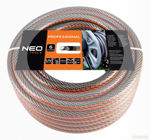 Wąż ogrodowy 1/2 x 30 m, 6-warstwowy NEO PROFESSIONAL