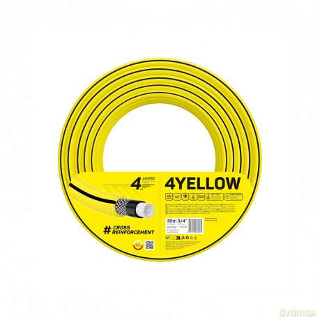 Wąż ogrodowy Cellfast 4YELLOW 3/4 30m
