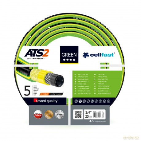 Wąż ogrodowy Cellfast Green ATS2 3/4 25m