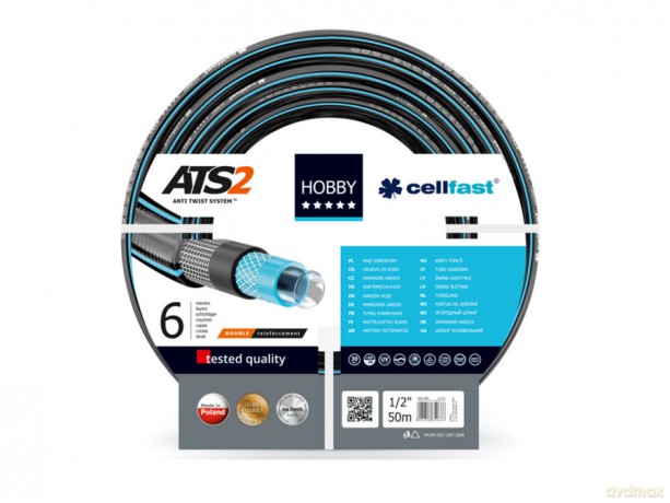 Wąż ogrodowy Cellfast Hobby ATS2 1/2 50m