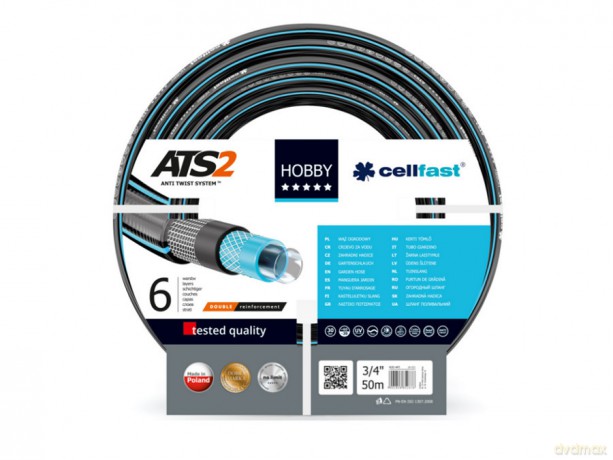 Wąż ogrodowy Cellfast Hobby ATS2 3/4 50m