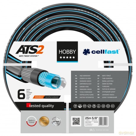 Wąż ogrodowy Cellfast Hobby ATS2 5/8 25m