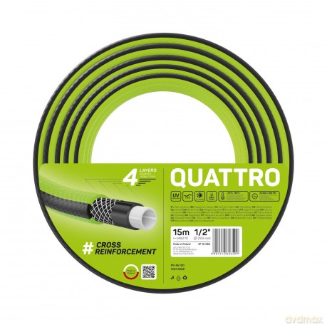 Wąż ogrodowy Cellfast Quattro 1/2 15m