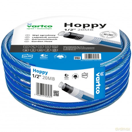Wąż ogrodowy Vartco Hoppy 1/2 20m