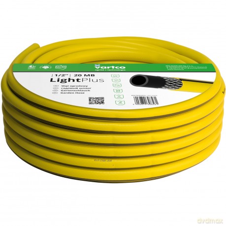 Wąż ogrodowy Vartco Light Plus 1/2 20m