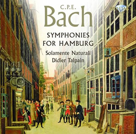 Solamente Naturali: Bach: Symphonies For Hamburg [CD]