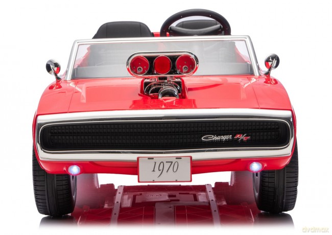 Auto Na Akumulator Dodge Charger R/T DLS-K12 24V7Ah Czerwony