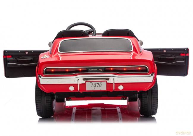 Auto Na Akumulator Dodge Charger R/T DLS-K12 24V7Ah Czerwony