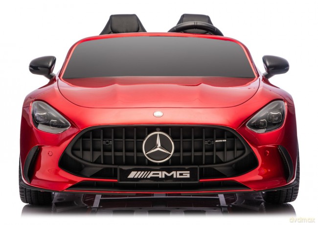 Auto Na Akumulator Mercedes GT63 AMG DK-GT63 24V LCD Czerwony Lakierowany