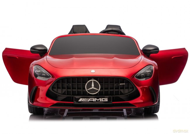 Auto Na Akumulator Mercedes GT63 AMG DK-GT63 24V LCD Czerwony Lakierowany