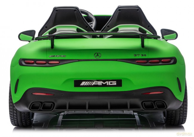 Auto Na Akumulator Mercedes GT63 AMG DK-GT63 24V LCD Matowy Zielony