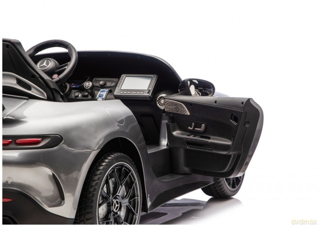 Auto Na Akumulator Mercedes GT63 AMG DK-GT63 24V LCD Szary Lakierowany