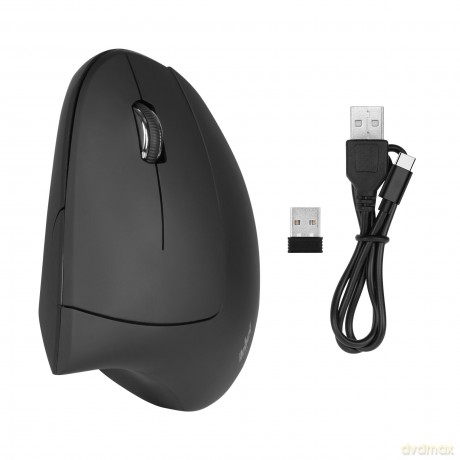 Bezprzewodowa mysz pionowa Rebel VM10