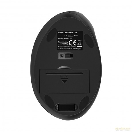 Bezprzewodowa mysz pionowa Rebel VM20