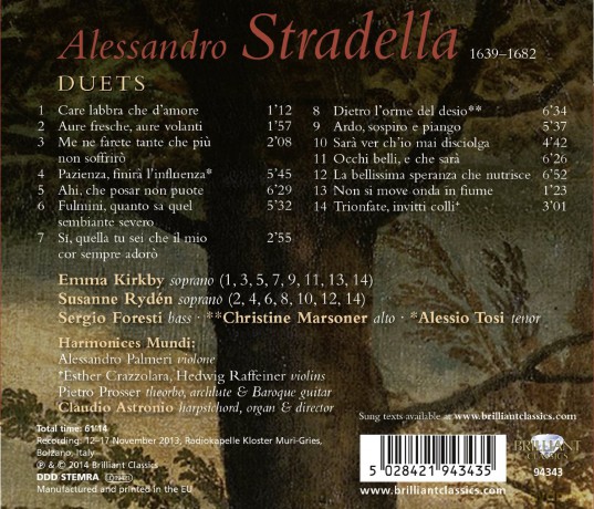 Stradella: Duets [CD]