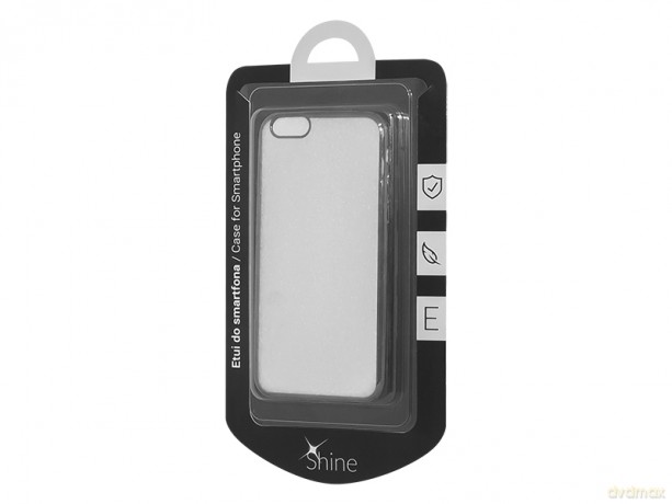 Etui iphone 6 6s plus metaliczne "e"