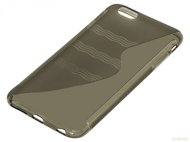 Etui iphone 6 6s plus szare "s"